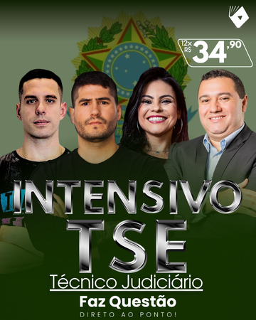 CURSO INTENSIVO TSE UNIFICADO - TÉCNICO ÁREA ADMINISTRATIVA (CARGO 19)